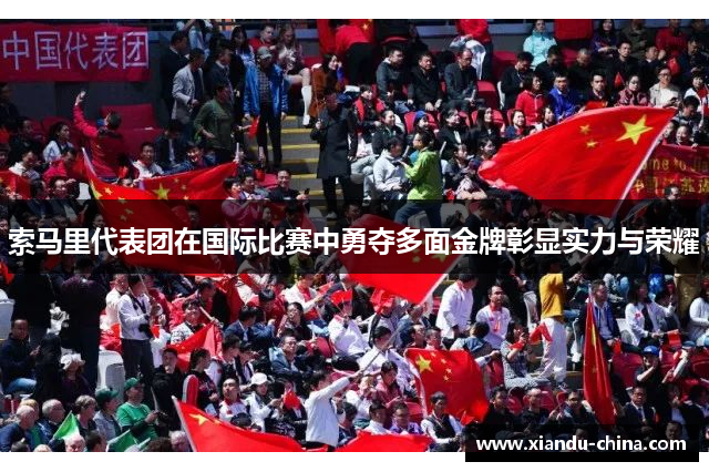 索马里代表团在国际比赛中勇夺多面金牌彰显实力与荣耀