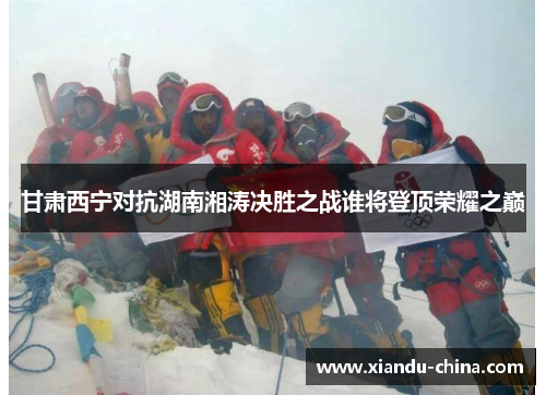 甘肃西宁对抗湖南湘涛决胜之战谁将登顶荣耀之巅